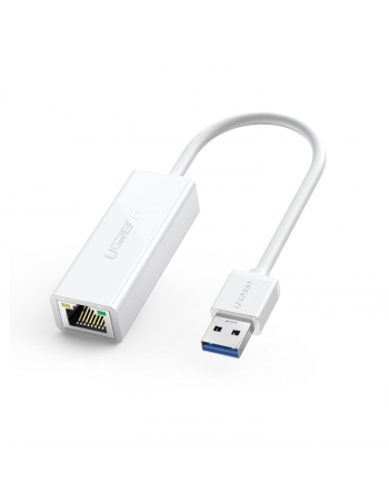 Cabo Adaptador USB-A 3.0 para Ethernet Gigabit Branco 20255